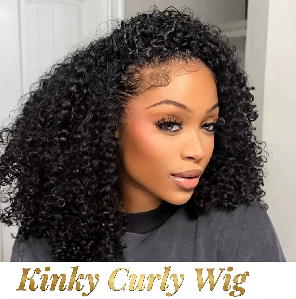 Glueless Curly Half Wig — 3 Styles in 1 | Real Hair | Ready in 2 Minutes