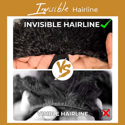 Glueless Curly Half Wig — 3 Styles in 1 | Real Hair | Ready in 2 Minutes